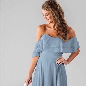 Kennedy Blue Dress in color Cornflower (light blue)